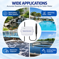 Capteur de chlore libre BeeIoT avec transmetteur RS485 WiFi LoRaWAN 4G pour la surveillance de l'eau des piscines