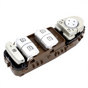 Conjunto de interruptor de elevalunas eléctrico para Mercedes-Benz 2139054703, para Clase E, color negro, unidad de control del regulador de elevalunas eléctrico - Product Image 2