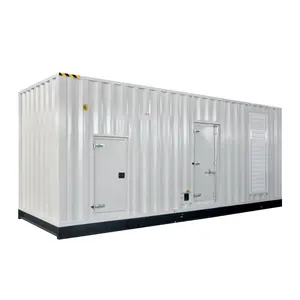 low fuel consumption 1250kva soundproof generator price 1000kw diesel genset with engine S12R-PTA-C