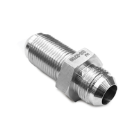 Raccords hydrauliques JIC de haute qualité en acier inoxydable et acier au carbone, série 2700-LN, raccord droit traversant pour mâle