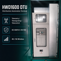 Unité de distribution annulaire isolée au gaz (RMU) sans SF6 12 kV 630 A 2 entrées 2 sorties avec DTU pour l'automatisation intelligente des réseaux électriques, écologique, IP67