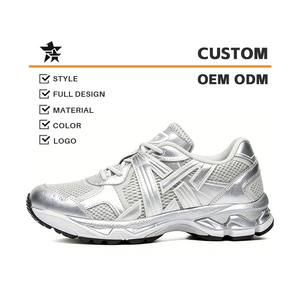 <span class=keywords><strong>Scarpe</strong></span> Sportive Leggere Personalizzate da <span class=keywords><strong>Uomo</strong></span> con Lacci, Sneakers <span class=keywords><strong>Classiche</strong></span> alla Moda con Tomaia in Rete Stile Tennis con Logo - Product Image 1