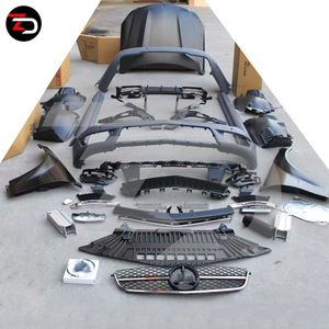 2008-2014 pour 1:1 <span class=keywords><strong>C63</strong></span> Kit Carrosserie avec Pare-chocs Avant Ailes Jupes Latérales Pare-chocs Arrière Capot pour <span class=keywords><strong>Mercedes</strong></span> Classe C W204 <span class=keywords><strong>C63</strong></span> C200 C300 - Product Image 2