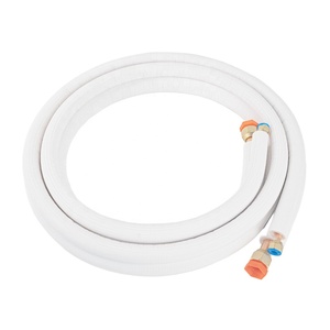 High Performance Mini Split Copper <strong>Tube</strong> Kit With <strong>Pre</strong> <strong>Insulated</strong> <strong>PE</strong> Foam for Residential Commercial HVAC Systems - Product Image 1
