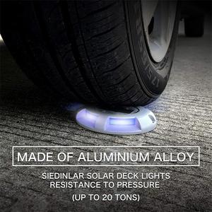Solar LED Deck Driveway Aluminium Dock Light Outdoor Walkway Runway Stair Lamp for Road Application Solar Steps Lights IP68 - Product Image 5