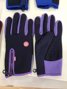 Guantes de Ciclismo de Invierno Unisex de Algodón y Poliéster con Pantalla Táctil, Resistentes al Viento, Deportivos, con Forro de Terciopelo para Esquí de Montaña - Product Image 2