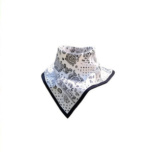 Sciarpa triangolare con stampa Angelina Paisley 60x135 cm Accessorio moda in poliestere per donna per tutte le stagioni - Product Image 1