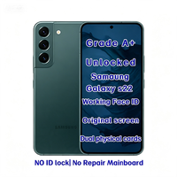 Venta al por Mayor de Teléfonos Inteligentes Galaxy S22 Desbloqueados de 256 GB, Color Verde, 5G, Procesador Snapdragon, Venta Directa de Fábrica, Teléfono Móvil en Stock