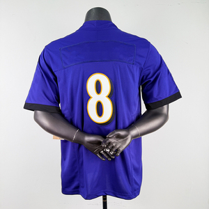 Мужская футболка для американского футбола с коротким рукавом <span class=keywords><strong>2026</strong></span> года, настраиваемая, для клубных команд, альтернативная модель, летняя, дышащая - Product Image 4