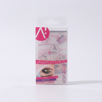 Emballage plastique transparent imprimé en PET et PVC recyclable, design rectangulaire pliable, doux et écologique, personnalisé OEM