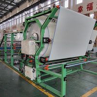 Machine de stratification de Base de colle à eau de ceinture verticale à haute efficacité pour la fabrication de tapis éponge Eva de tissu Textile de chaussures
