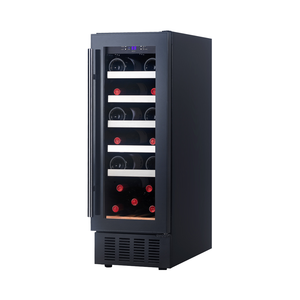 Cave à vin JG18B de qualité supérieure, à zone unique, R600a, intégrée, compresseur, réfrigérateur domestique, frigobar automatique - Product Image 1