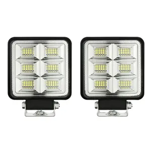 1 adet 144W Xinfok 4 inç araba spot 24v 12v ters reflektör lambalar için 4x4 araba kamyon römork FSO Led çalışma ışığı