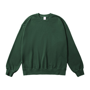All'ingrosso girocollo Vintage a girocollo personalizzato con logo oversize girocollo in pietra invecchiata <span class=keywords><strong>felpa</strong></span> per la stampa DTG - Product Image 3