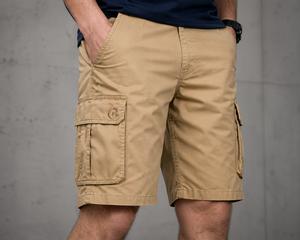 Fabrication de shorts pour hommes OEM, shorts cargo utilitaires, streetwear pour hommes, shorts cargo multi-poches pour hommes - Product Image 3