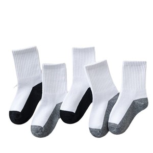 Vớ trẻ em, vớ cổ ngắn chất liệu mềm mại, vớ thể thao cho bé trai, bé gái, học sinh, thiết kế tùy chỉnh - Product Image 6