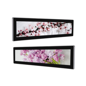 Kích thước tùy chỉnh thông minh LCD Stretch Bar kỹ thuật số biển Màn hình LCD Màn hình hiển thị cho xe buýt và tàu điện ngầm - Product Image 2