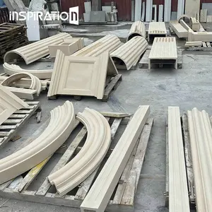 İlham GRC cam elyaf güçlendirilmiş beton tedarikçiler dış coving ve cornice kalıpları üretiyor