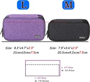 Estuche Enfriador <span class=keywords><strong>de</strong></span> <span class=keywords><strong>Insulina</strong></span> Portátil, Impermeable y Aislado <span class=keywords><strong>de</strong></span> Nailon, Bolsa <span class=keywords><strong>de</strong></span> Transporte <span class=keywords><strong>Reutilizable</strong></span> para Jeringas y Plumas, para Viajes en Auto - Product Image 6