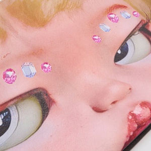 Wholesale Custom Women Shoulder <b>Handbag</b> <b>Canvas</b> Lamination Tote Bag Art Printing Logo Shopping Tote Bags With Embroidery Logo - Product Image 2