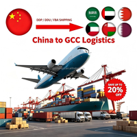 Chine vers Arabie Saoudite, Émirats arabes unis, Bahreïn, Koweït, Oman, Qatar : Service logistique DDP porte-à-porte tout-en-un par fret aérien/maritime