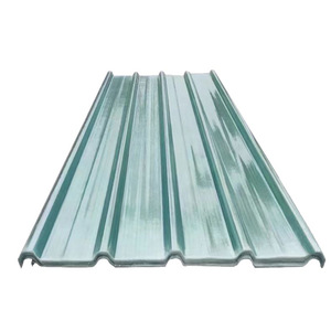 Frp Transparent Roofing Sheets 840 Type Durable For Factory Roof Skylights Sunrooms - Product Image 1