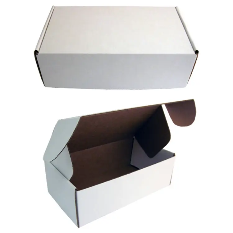 Logo personalizzato kraft scatola di imballaggio di carta regalo del mestiere