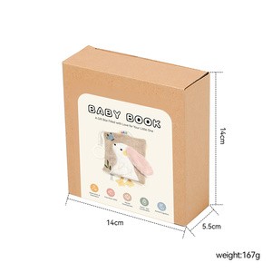 <span class=keywords><strong>Nuovo</strong></span> Design Premium: <span class=keywords><strong>Libro</strong></span> in Stoffa Morbida per Neonati con Carta Sonora, Giocattolo Sensoriale Educativo Montessori per Bambini 0-3 Anni - Product Image 6