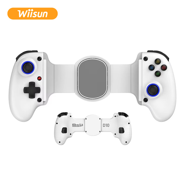 BSP-D10/D10s Game Stretching Controller Dual Hall Joystick Support BT Connectivity Wireless Game Handle Joystick