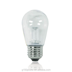 Chuỗi Ánh Sáng Ngoài Trời Edison <span class=keywords><strong>LED</strong></span> S14 Bóng Đèn 1 Watt Rõ Ràng Tác Động Kháng - Product Image 1