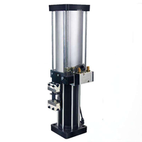 Cylindre de surpression pneumatique-hydraulique PM avec électrovanne intégrée pour centre d'usinage CNC destiné aux systèmes de commande industriels