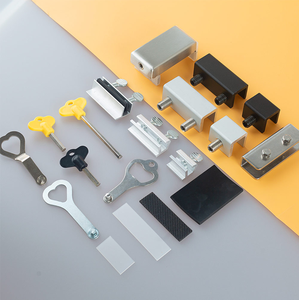 Serratura di Sicurezza per Finestre <span class=keywords><strong>Scorrevoli</strong></span> in Alluminio, per Finestre Verticali e Orizzontali, Installazione Senza Foratura - Product Image 2