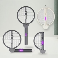 Répulsif Moustiques Électrique Rechargeable Pliable pour la Maison : Appareil Anti-Moustiques et Éclairage Intégré (2-en-1)
