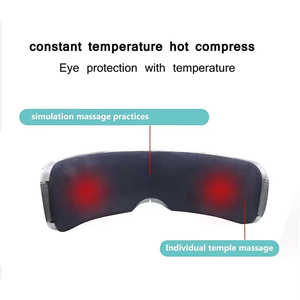 Wholesale Rechargeable Foldable Beauty Eye and <b>Head</b> <b>Massager</b> With Heat Compression Vibration Music Function ST-201 Beauty Eye Ma - Product Image 5