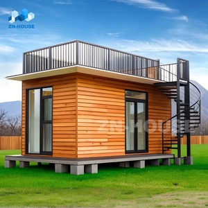 Nhà di động hiện đại Zhongnan 20ft, nhà lắp ghép bằng gỗ, văn phòng mô-đun, nhà nhỏ di động, nhà container cho khách sạn - Product Image 1