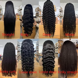 <b>Raw</b> Indian & Vietnamese Remy Human Hair Lace Front Wigs 13x4/13x6 HD Machine Double Weft Customizable Packaging - Product Image 4