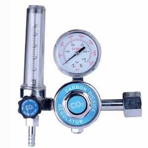 アルミボディCGA580入口ねじ<span class=keywords><strong>CO2</strong></span>アルゴンレギュレーター流量計MIG溶接用 - Product Image 3