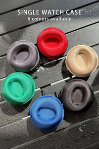 최대 50mm 손목시계용 지퍼형 여행용 시계 케이스, 단일 스마트 워치 보관함, 휴대용 1구 시계 정리 홀더, 맞춤 제작 - Product Image 2