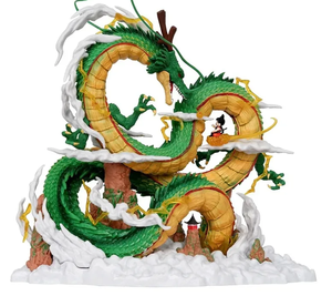 Figura de Acción de LWD de Anime <span class=keywords><strong>Z</strong></span> de <span class=keywords><strong>Shenron</strong></span> y el Pequeño Goku, Estatua Reducida, Modelo Coleccionable - Product Image 2
