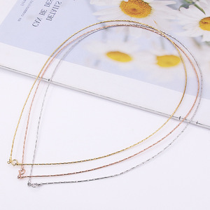 قلادة ذات سلك من الفضة عيار 925, قلادة من الفضة الإسترلينية على النمط الايطالي - Product Image 2