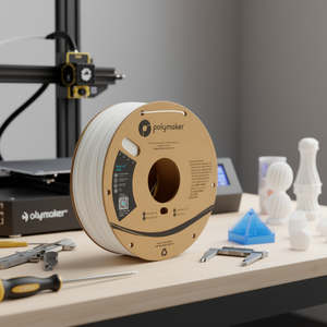 Filamento Polymaker PolyLite 2.85mm 1000g Blanco Para Impresión 3D - Product Image 2