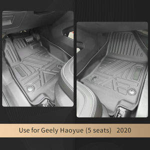 High Quality Custom Fit Waterproof TPE Car <b>Floor</b> Liner Deep Dish Mats Use for Geely Okavango - Product Image 2