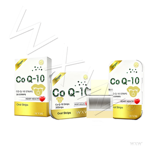 Tiras de Suplemento Dietético CoQ-10 Especialmente Diseñadas para Mejorar la Función Cardíaca, Tiras Antienvejecimiento para Proteger y Apoyar el Corazón - Product Image 1