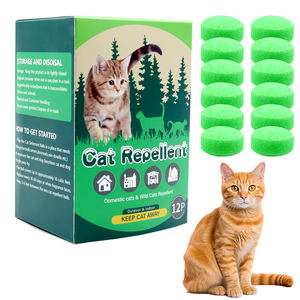 Répulsif pour chats d'intérieur et d'extérieur, lot de 10 – Huile essentielle de menthe poivrée naturelle, écologique, pour jardin, salon et cuisine, toutes saisons - Product Image 2