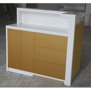 Diseño de gabinete de bar pequeño comercial y Mostrador de estación de cócteles, cocina de madera para el hogar, Hotel, restaurante, suelo de pie - Product Image 4