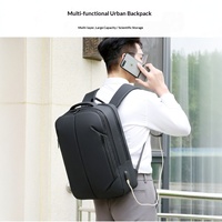 Sac à dos professionnel grande capacité pour ordinateur portable, étanche, avec port USB, en polyester Oxford, unisexe, pour usage quotidien, 20-39L