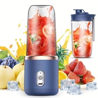 Hotsell Mini Draagbare Sapcentrifuge Blender Mixer Elektrische Fruitpers USB Oplaadbare Sapcentrifuge Blender