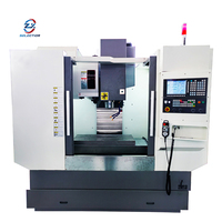Centro de Mecanizado CNC de Alta Precisión y Gran Capacidad, Máquina Fresadora CNC Vertical de 3 Ejes VMC855 BT40 con Controlador GSK