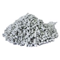Composés de polypropylène modifié SY Td20, granulés de polypropylène noir, matière première plastique résistante pour pièces automobiles