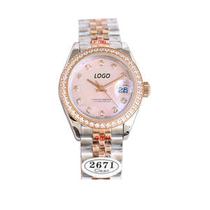 2026 Precision Steel <b>Watch</b> with <b>Pearl</b> Shell Dial Crystal Glass Original Design Luxury Men's <b>Watch</b> - Product Image 2